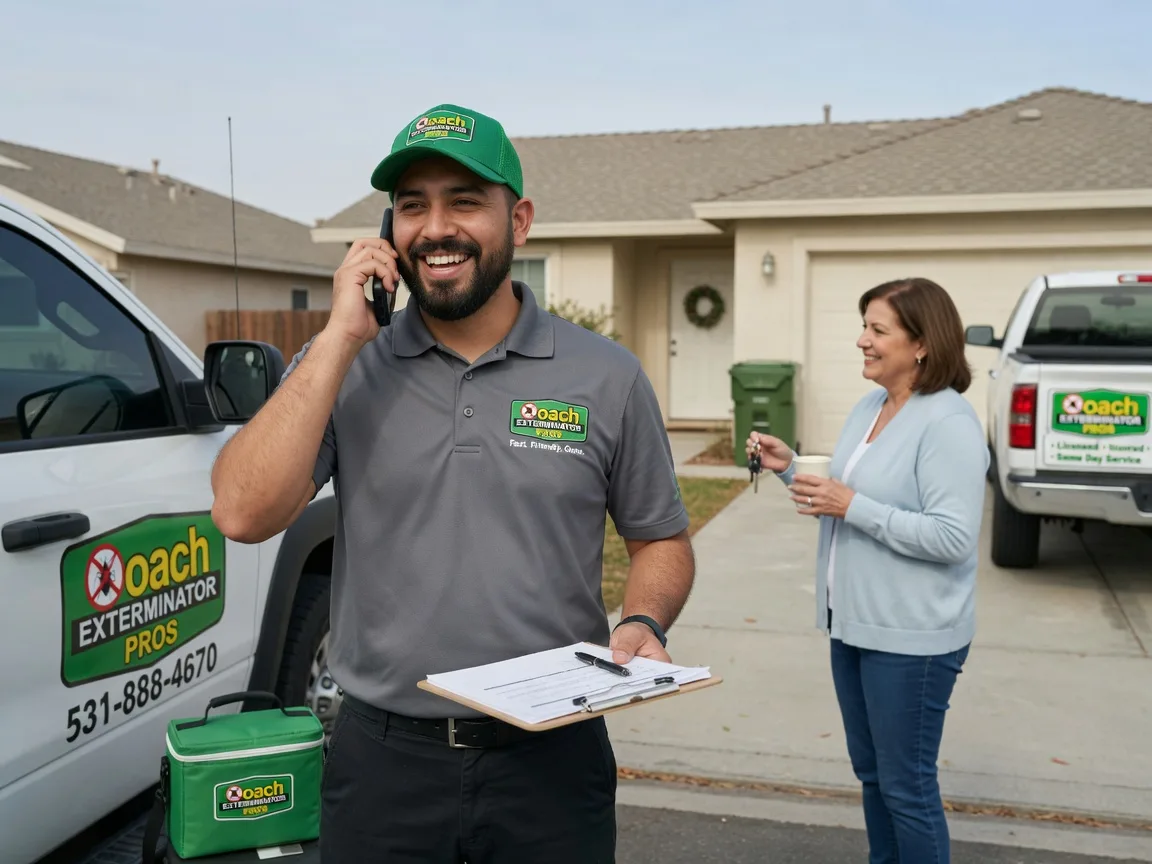 Pest Control Roach Exterminator Mount Sterling, OH FAQs